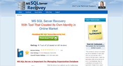 Desktop Screenshot of mssqlserverrecovery.net